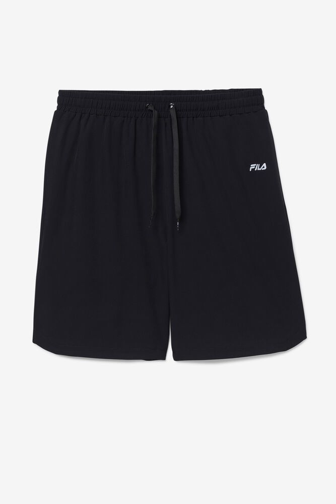 Fila Shorts Maaz Mens Black - India FSL-738290